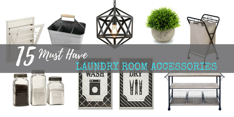 15 Must Have Laundry Room Accessories - Chic Home Life